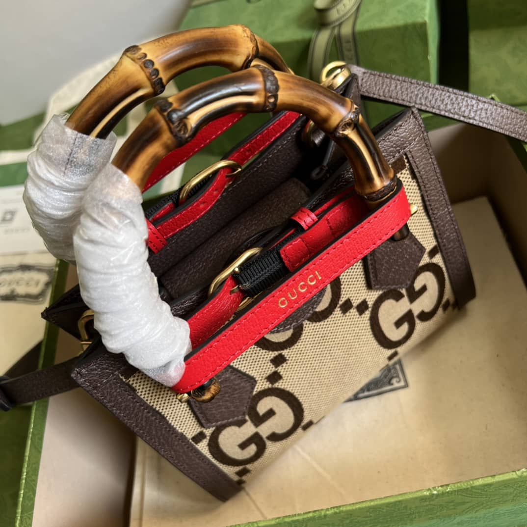 Gvc*1 Diana Jumbo Mini Replica Tote Bag 655661