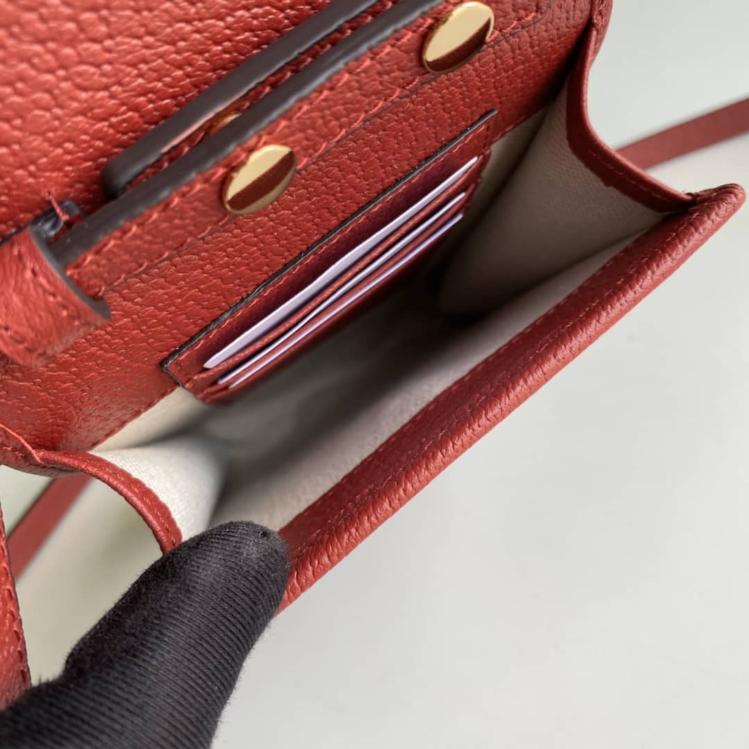 Gvc*1 X Doraemon Mini Canvas Phone Bag Replica 647805