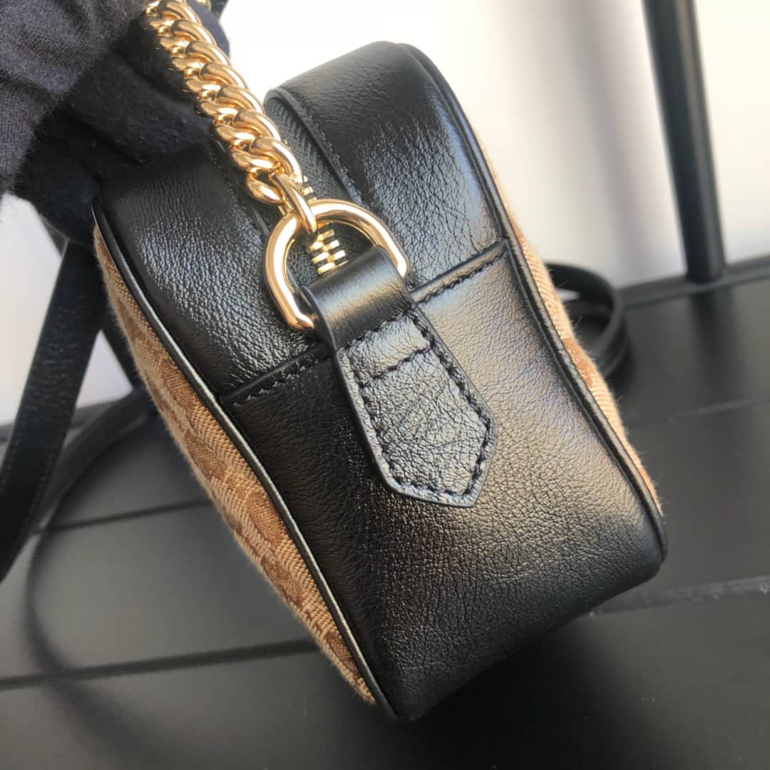 Gvc*1 GG Marmont Matelassé Mini Bag Replica Brown 448065