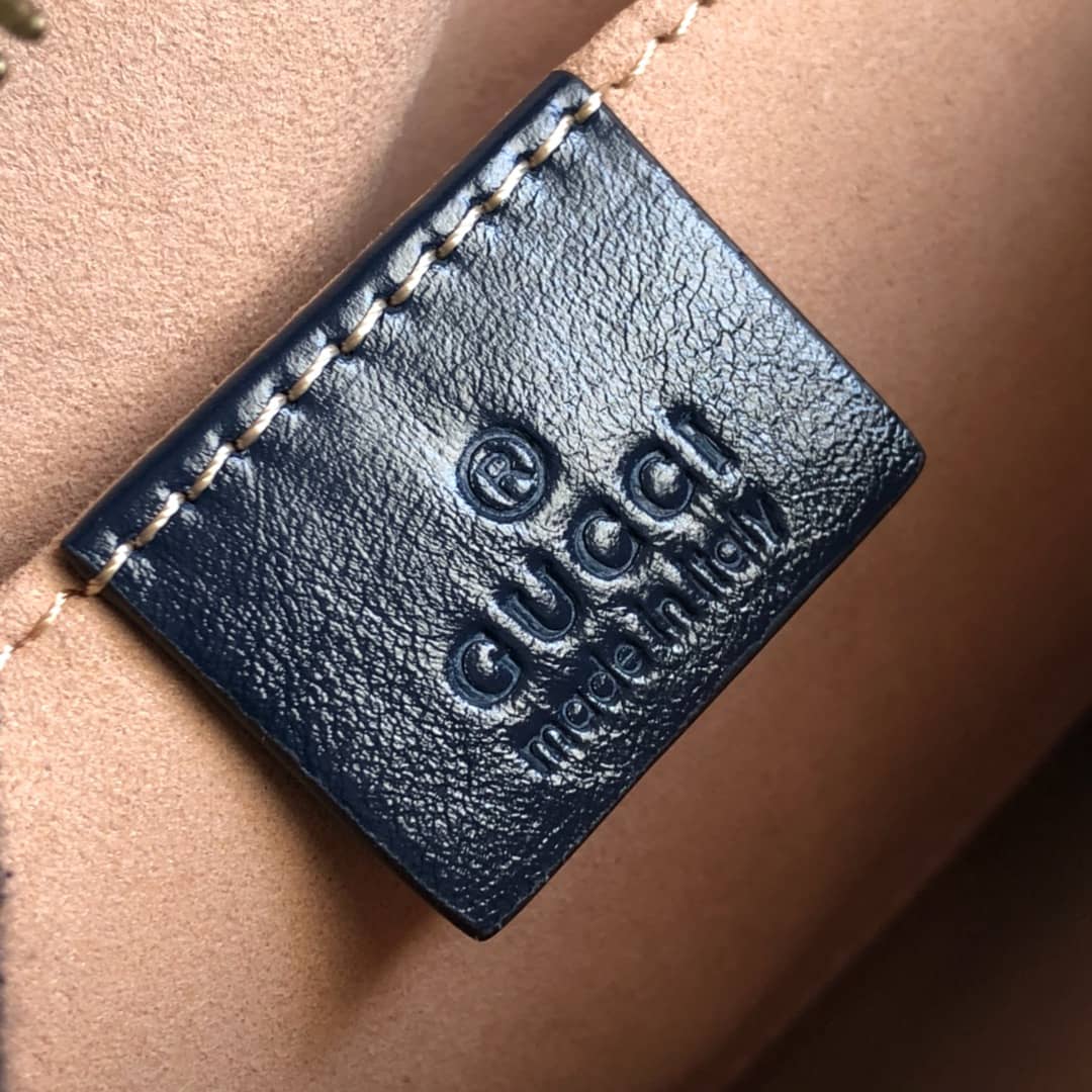 Gvc*1 GG Marmont Small Shoulder Handbag Camera Bag Replica White 447632