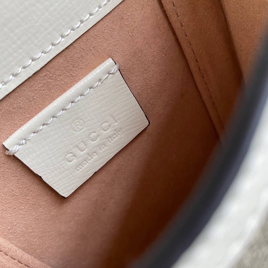 Gvc*1 Horsebit 1955 Mini Bag Brown White 625615 Replica