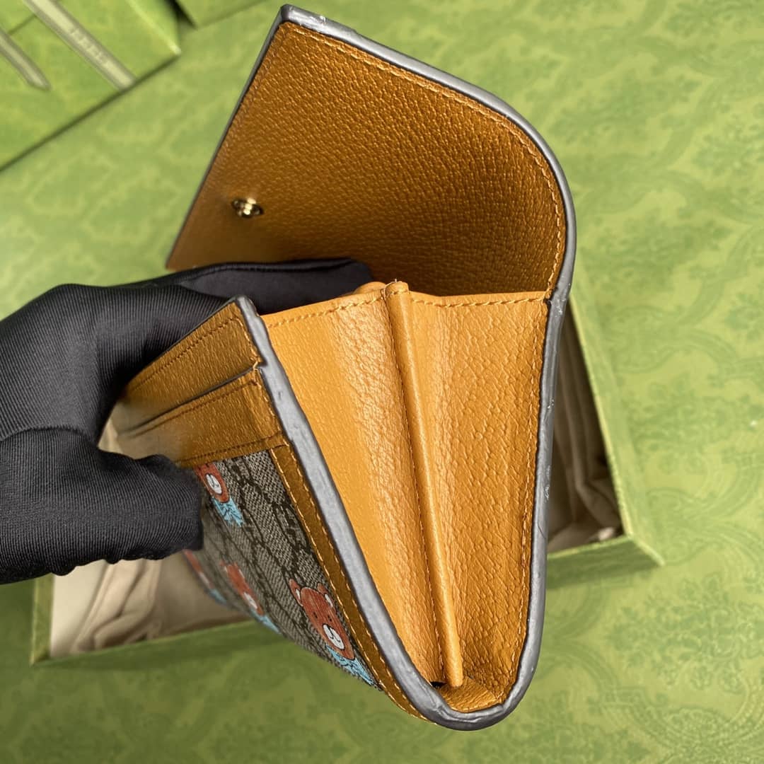 Gvc*1 x Kai Womens Flap Long Wallet Replica 647786