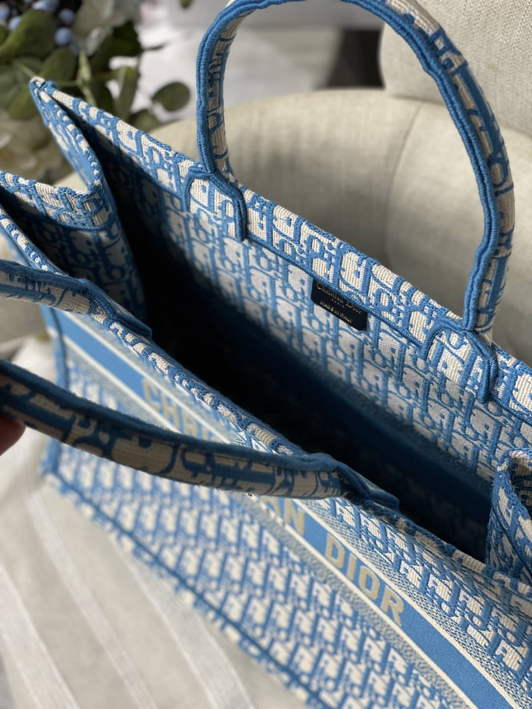 Chr1st1an D10r Tote Bag Dupe CD Book Embroidery