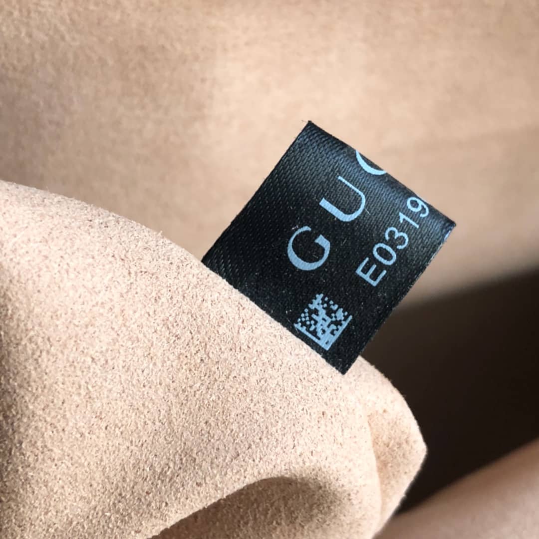 Gvc*1 Ophidia Leather Tote Replica Brown 631685