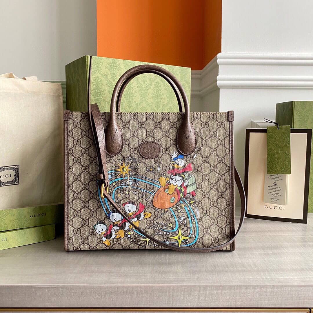 Gvc*1 GG Svp*me Disney PVC Tote Replica 648134