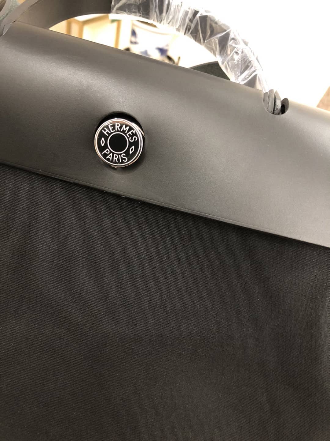 H**me5 Bag Replica 31 Canvas Leather HerBag