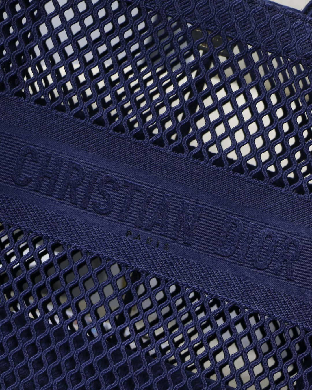 Chr1st1an D10r Mesh Book Tote Bag Dupe