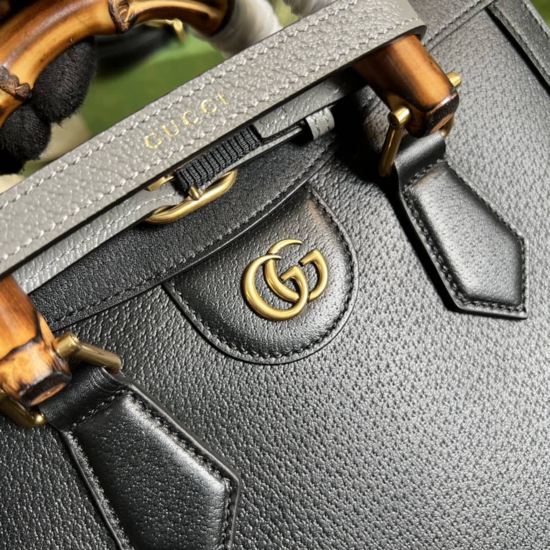 Gvc*1 Diana Small Tote Black 702721 Replica Bag