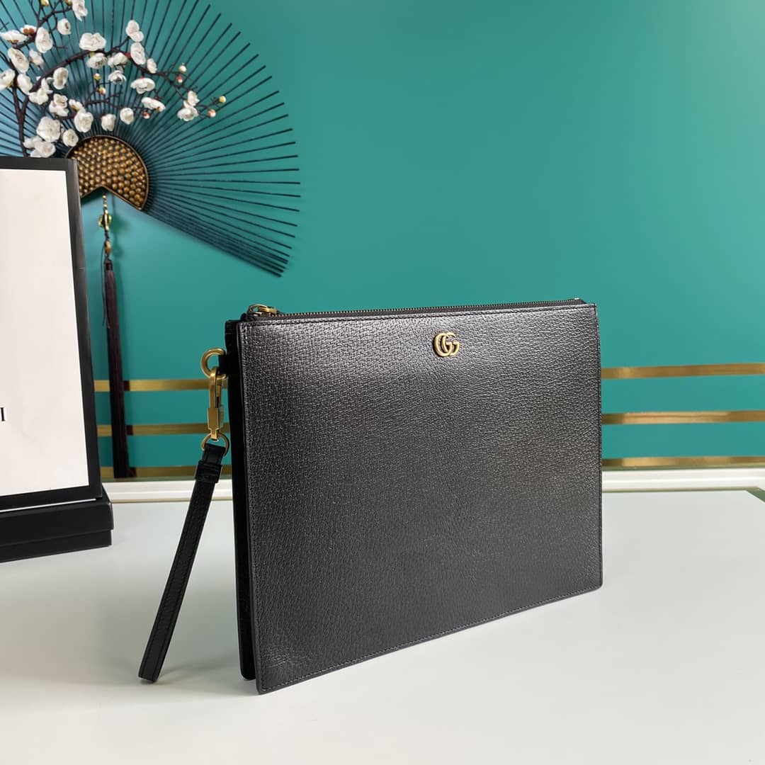 Gvc*1 Marmont GG Leather Pouch Replica 547077
