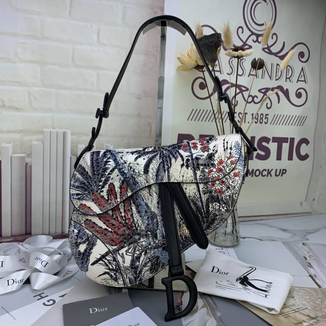 Chr1st1an D10r Saddle Replica Bag