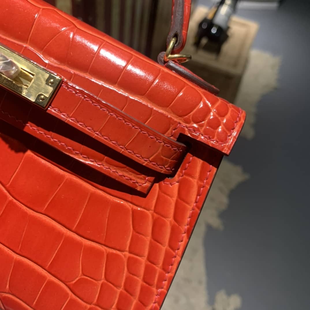 H**me5 Replica Kelly Mini 19CM Bag