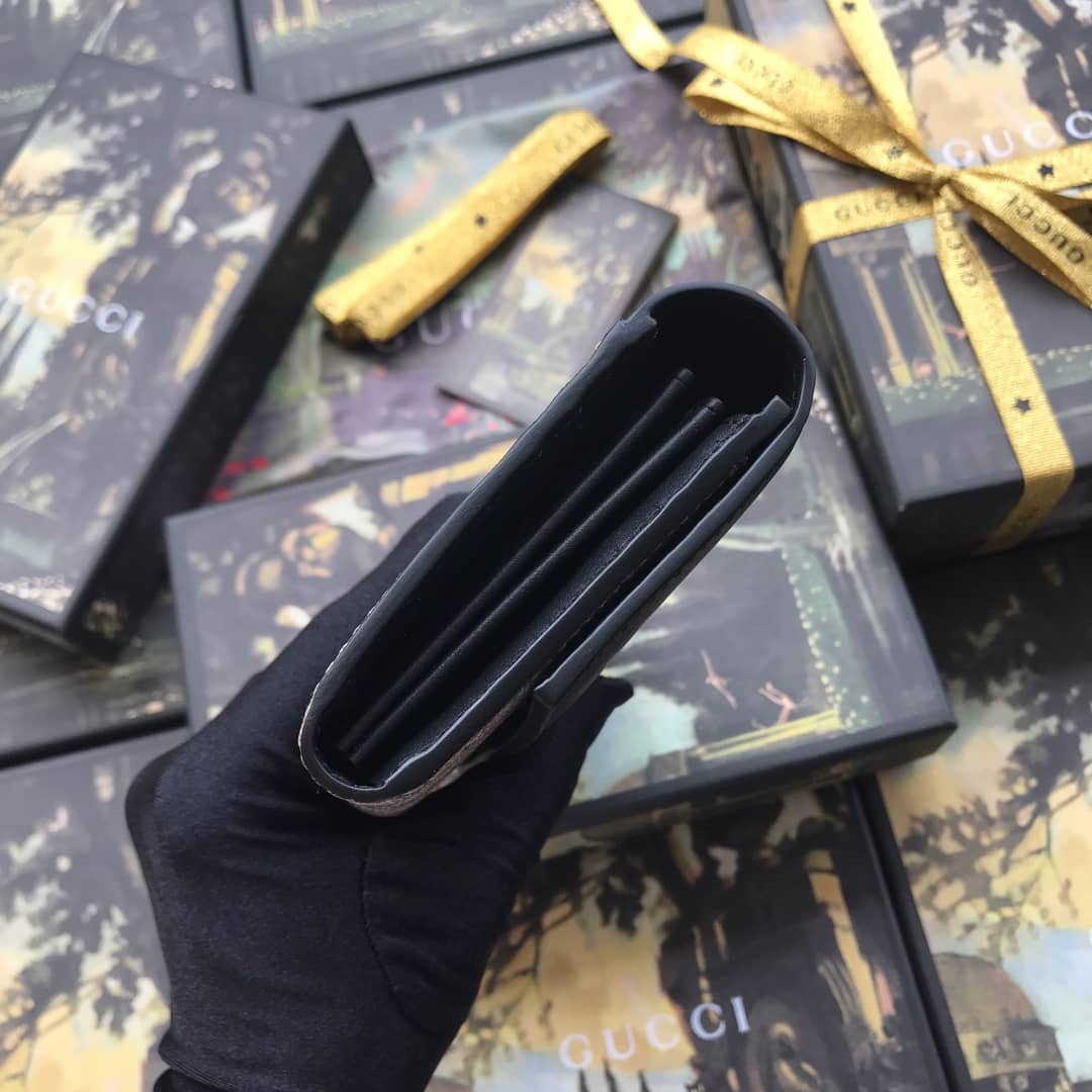Gvc*1 ZIP Bi-Fold Long Wallet Replica 410100