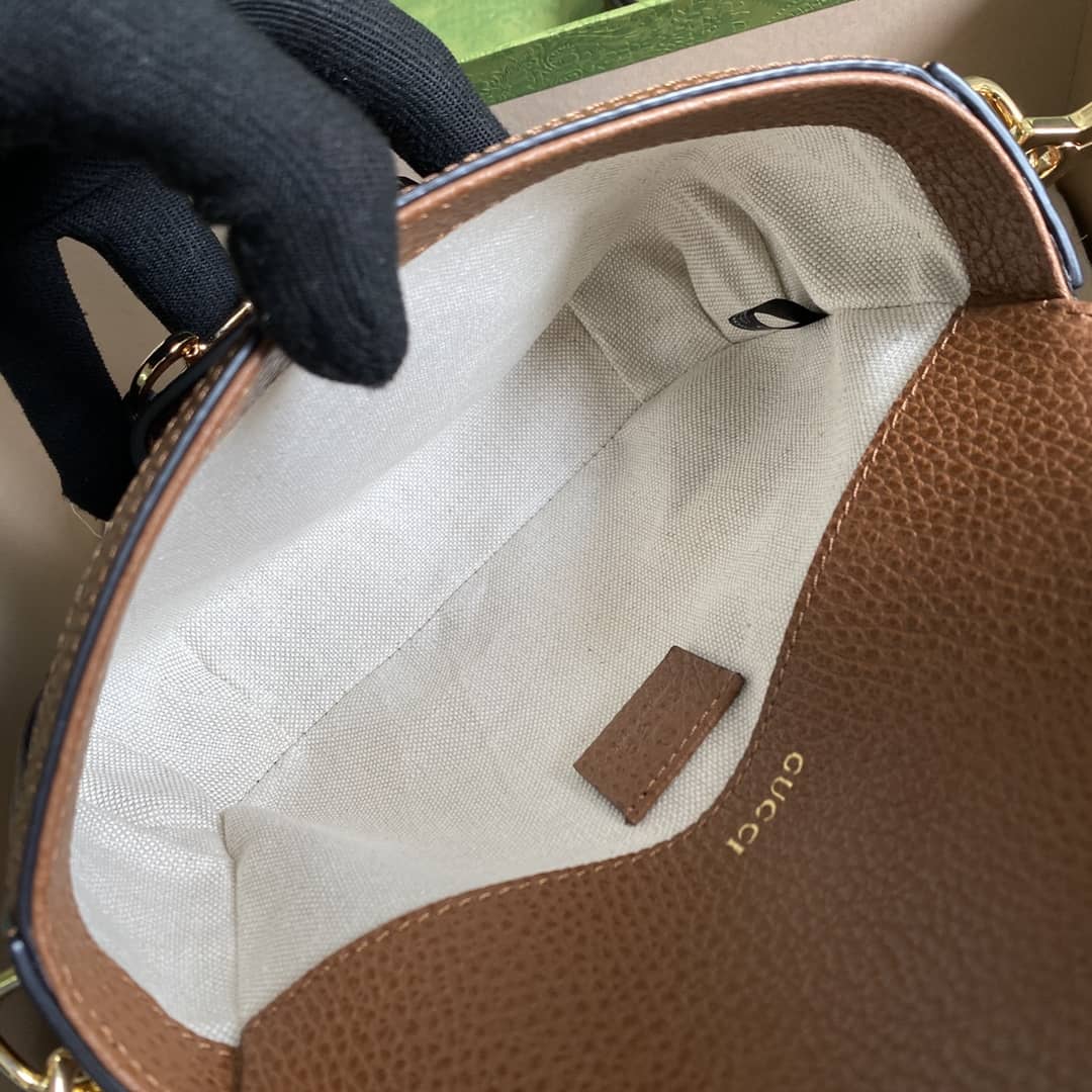 Gvc*1 1955 Horsebit Svp*me GG Canvas Mini Shoulder Bag Replica 658574