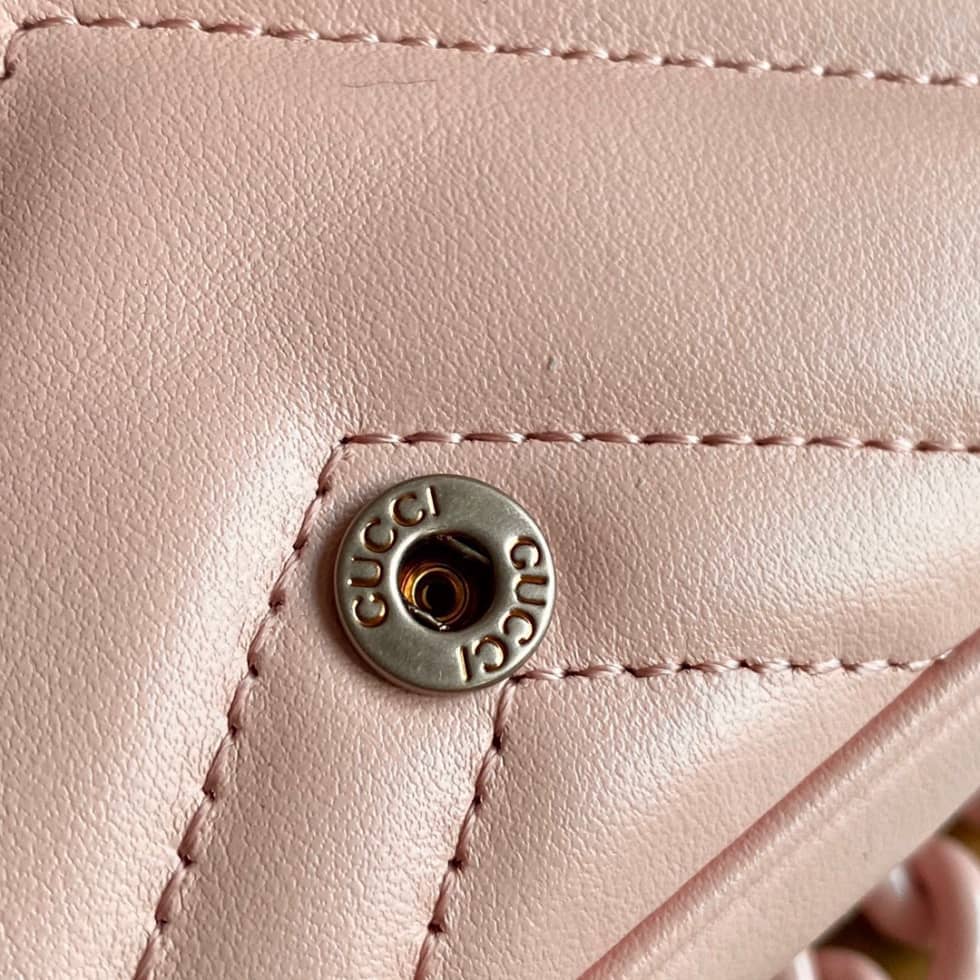 Gvc*1 GG Marmont Quilting S*per Mini 476433 Replica Crossbody Bag