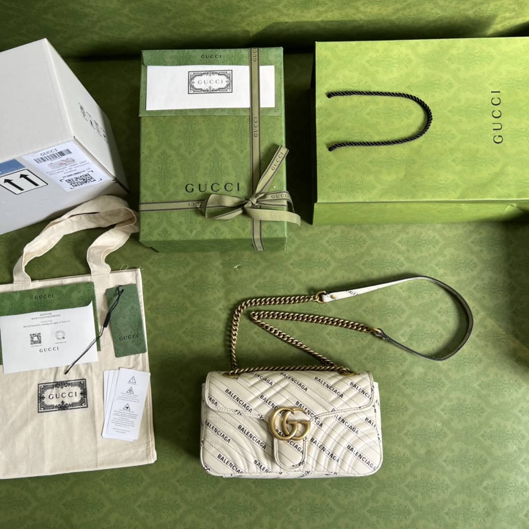 Gvc*1 Marmont GG Small matelassé Shoulder Bag Replica 443497