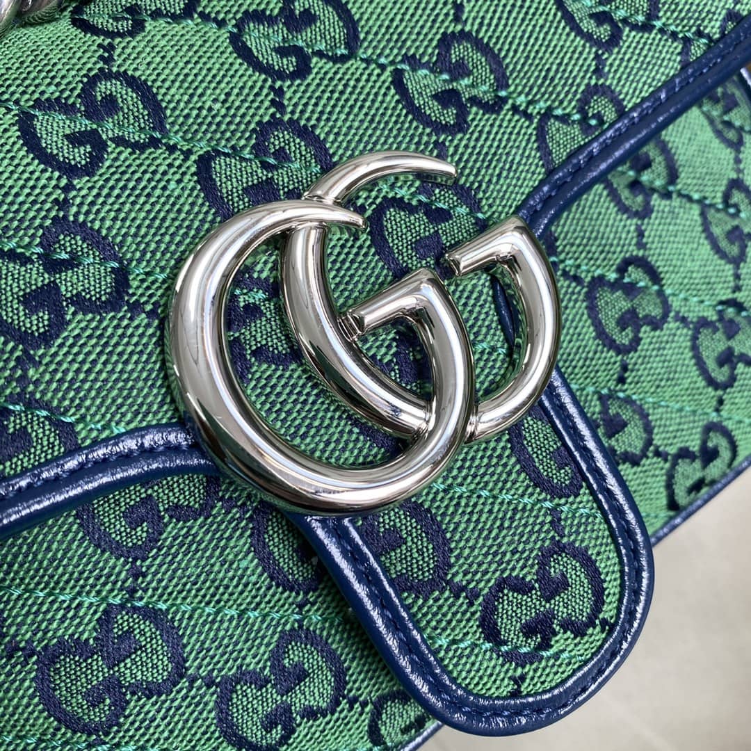 Gvc*1 Marmont GG Matelasse Leather Mini Shoulder Bag Replica 446744