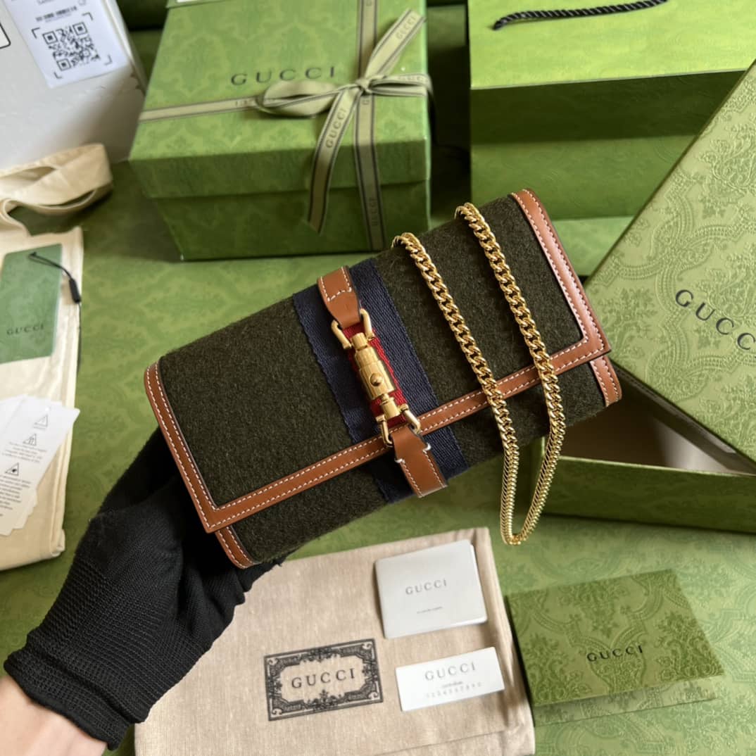 Gvc*1 Jackie 1961 Shoulder Bag Chain Wallet Replica 652681