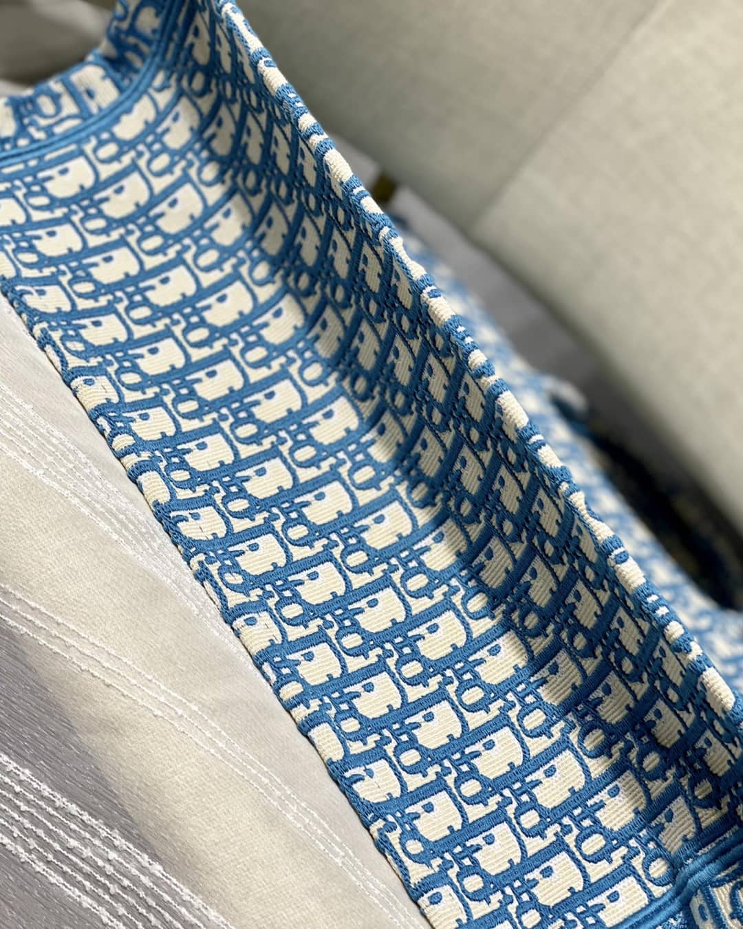 Chr1st1an D10r Tote Bag Dupe CD Book Embroidery