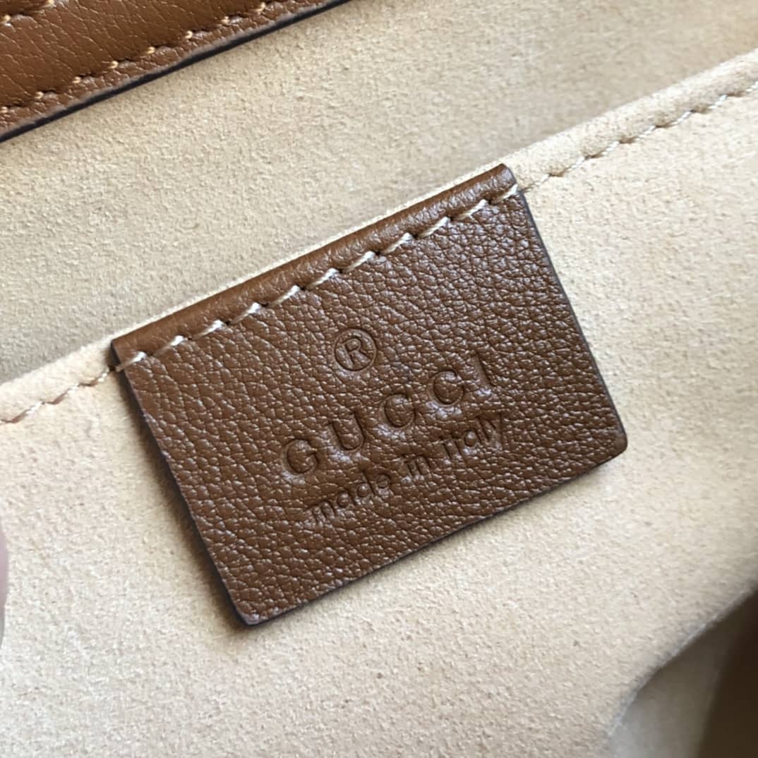 Gvc*1 Diana Small Tote Replica Brown 660195