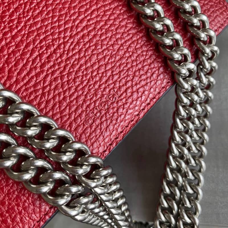 Gvc*1 Dionysus Dupe GG Svp*me Dionysus 2way Mini Chain Shoulder Bag Replica Red 421970