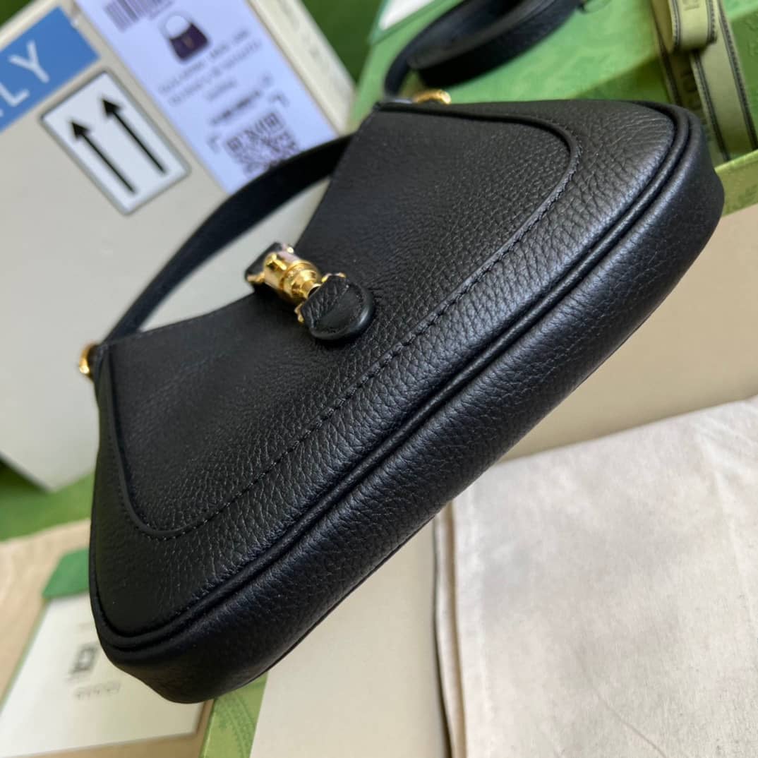 Gvc*1 Jackie 1961 Mini Hobo Bag Black 637091 Replica