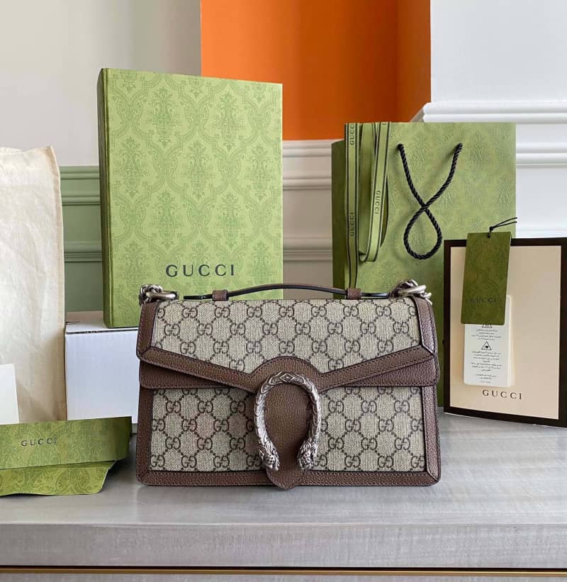 Gvc*1 Dionysus GG Top Handle Bag Brown 621512 Replica