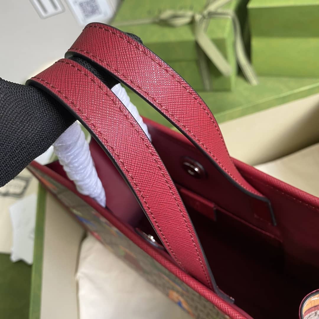 Gvc*1 GG Printed Multicolor Kids Girl Tote Replica 605614