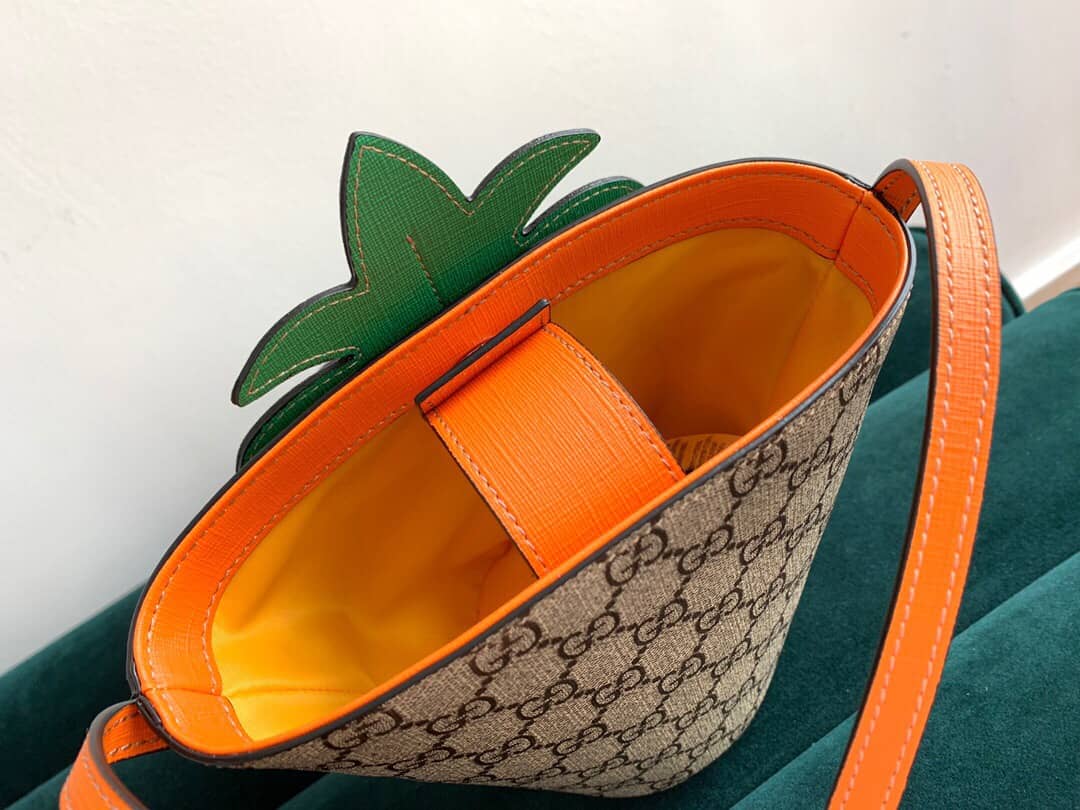 Gvc*1 Children GG Bucket Bag With Pineapple Replica 580850