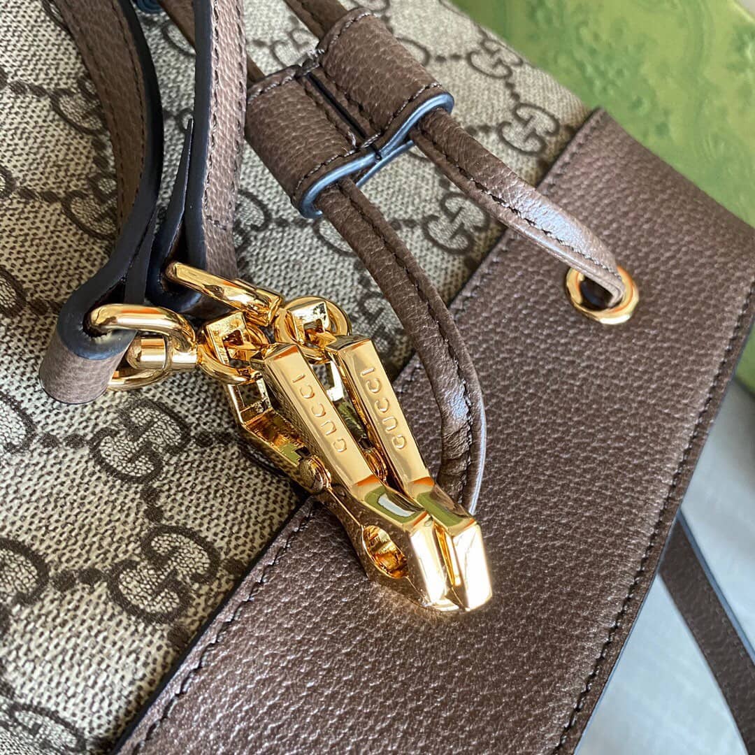 Gvc*1 Ophidia GG Flora Pattern Small Bucket Bag Replica 550621