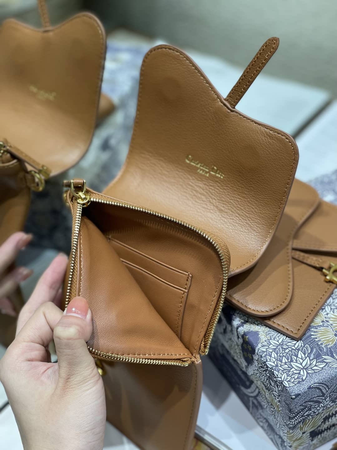 D10r Saddle Bag Dupe Vertical Pouch