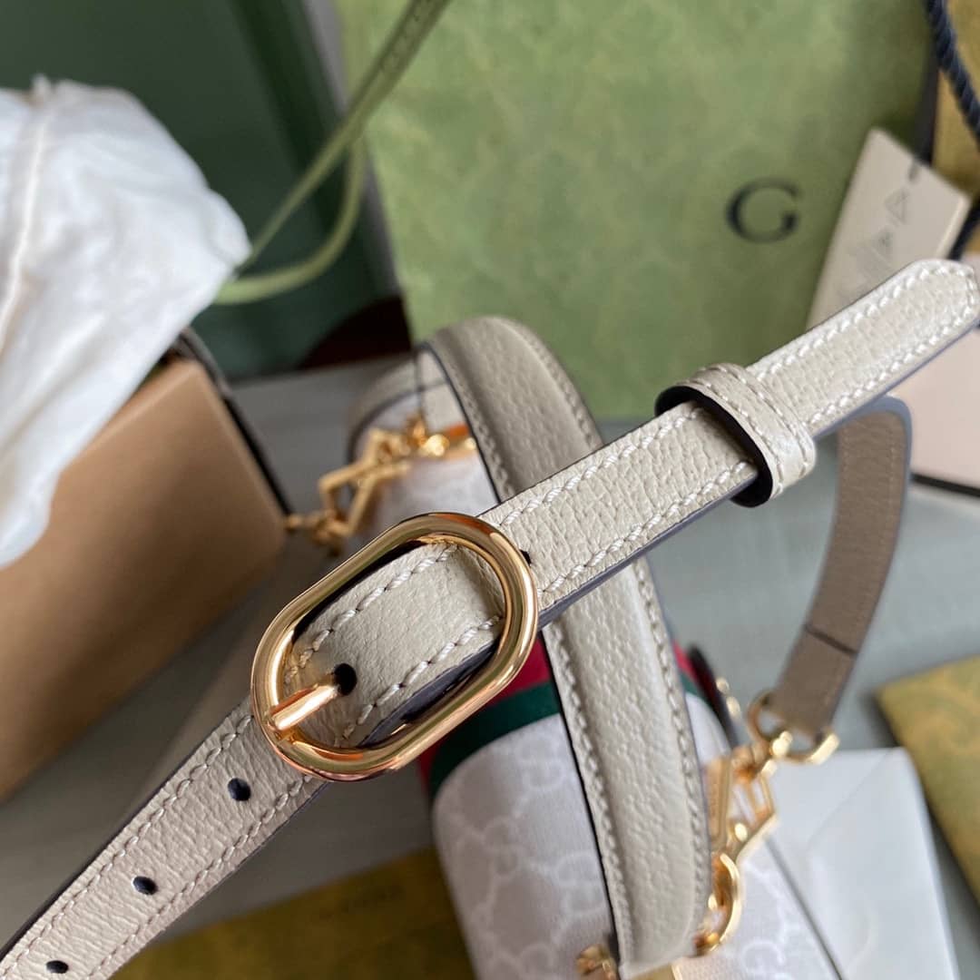 Gvc*1 Ophidia Small Top Handle Shoulder Bag With Web 651055 Replica