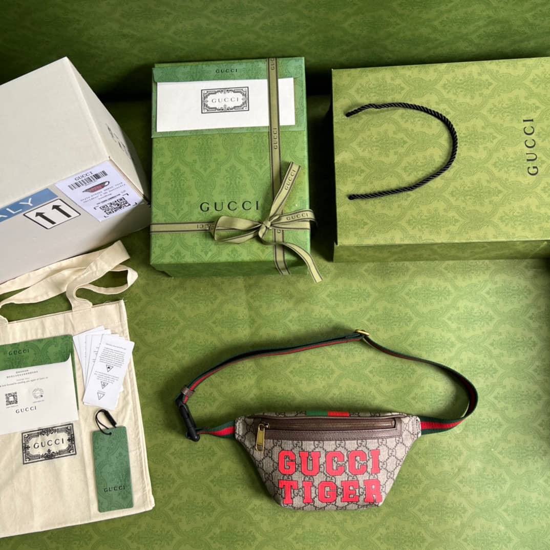 Gvc*1 Tiger GG 675181 Replica Belt Bag