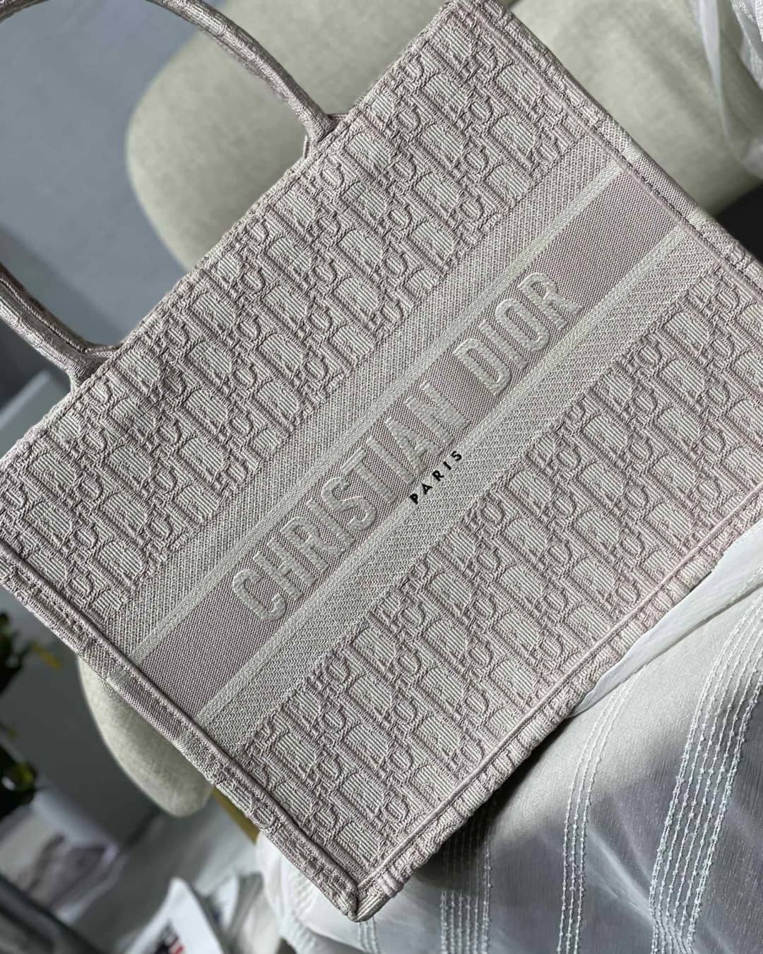 Chr1st1an D10r Tote Bag Dupe CD Book Embroidery