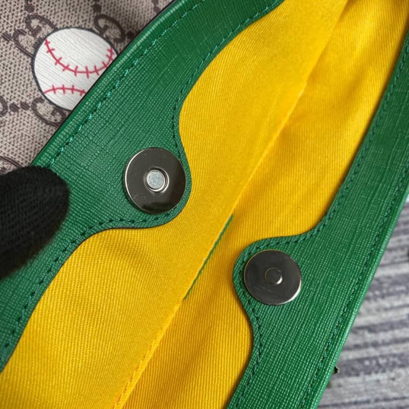 Gvc*1 Children GG Svp*me Canvas Replica Tote Brown 410812