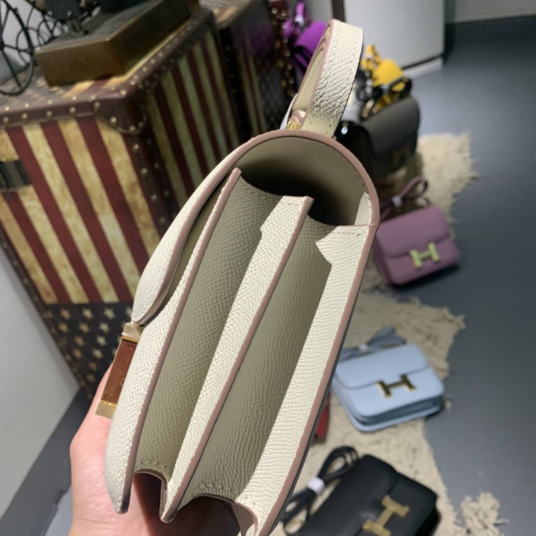 H**me5 Replica Constance Bag 18CM Epsom Leather