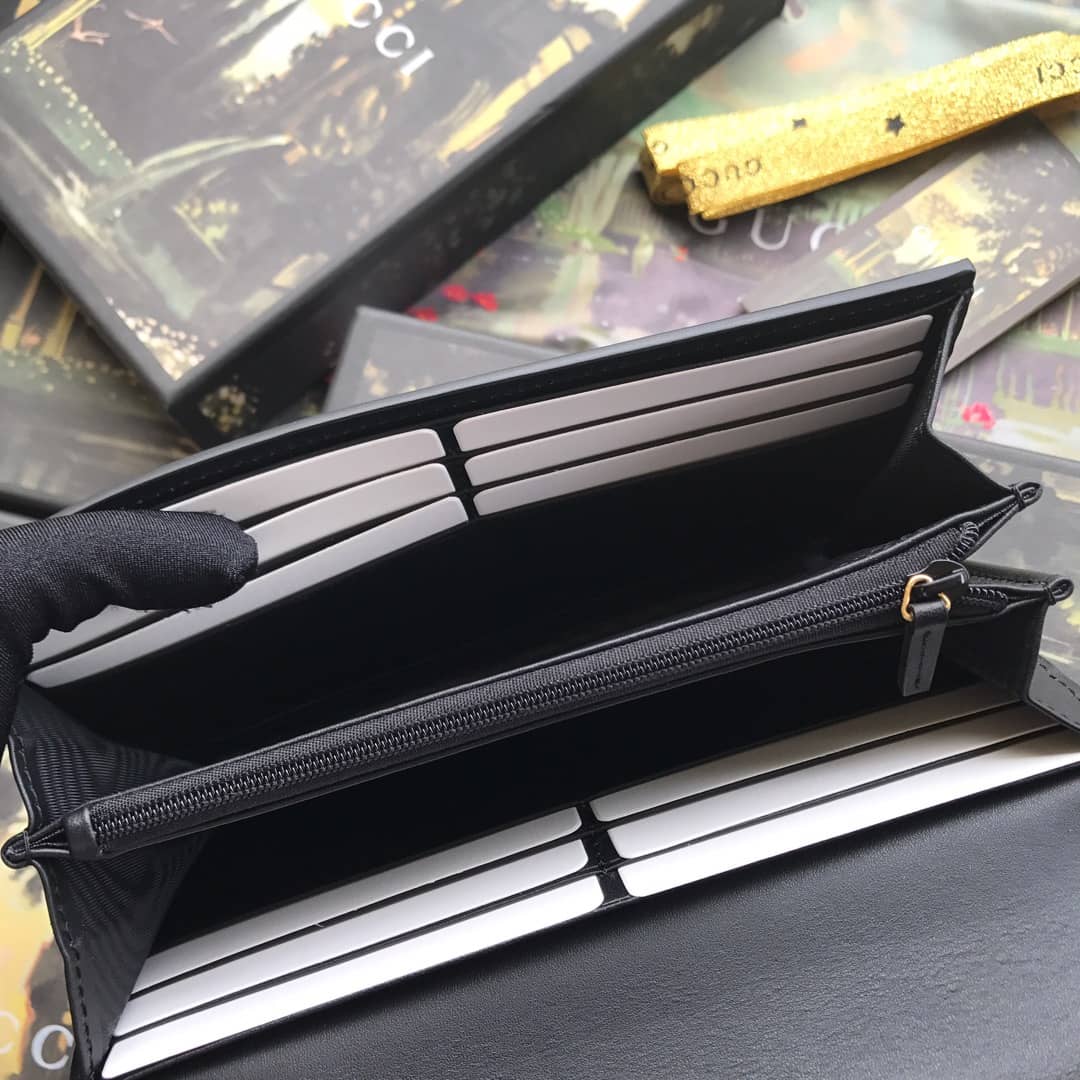 Gvc*1 ZIP Bi-Fold Long Wallet Replica 410100