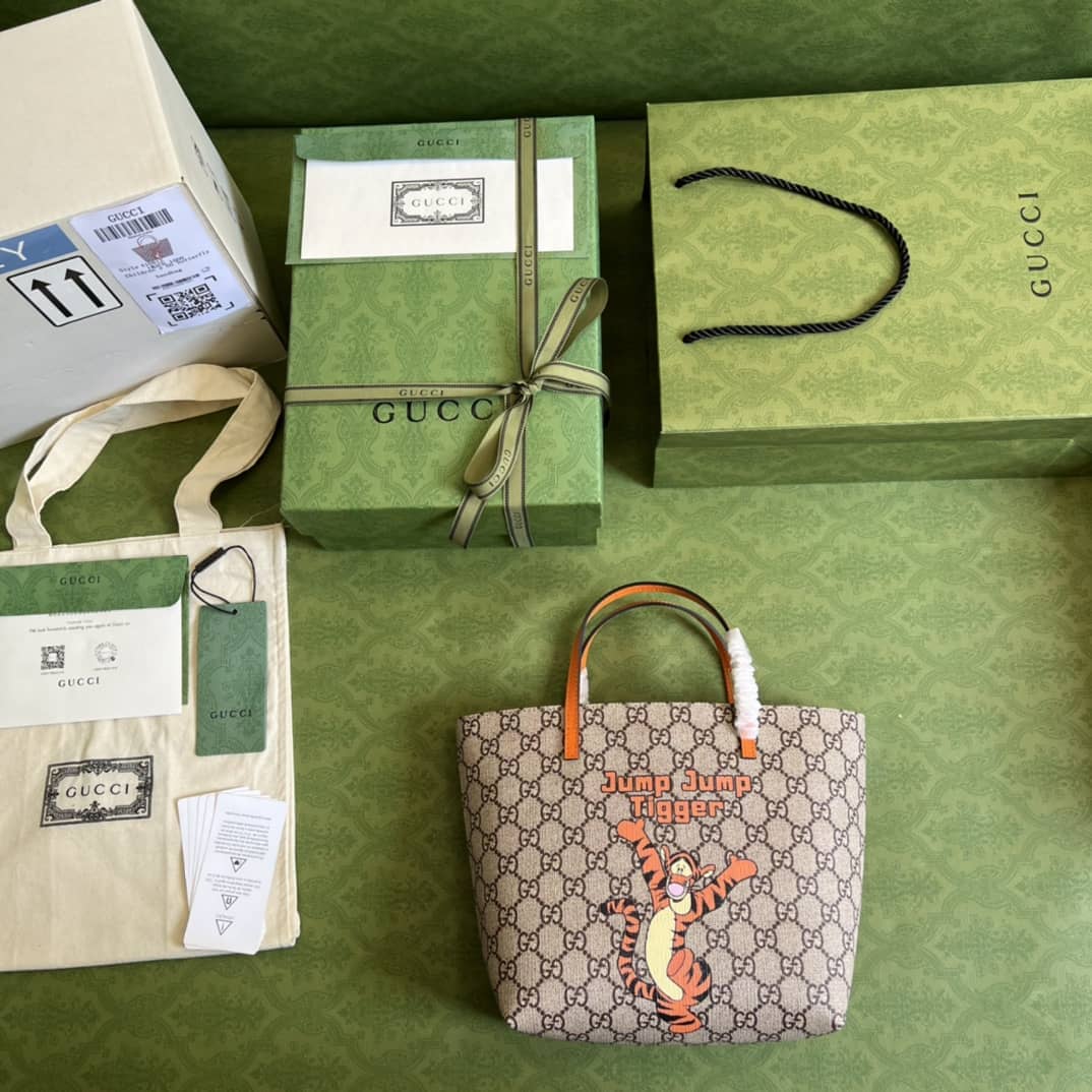 Gvc*1 Children Jump Tigger Tote 410812 Replica Bag