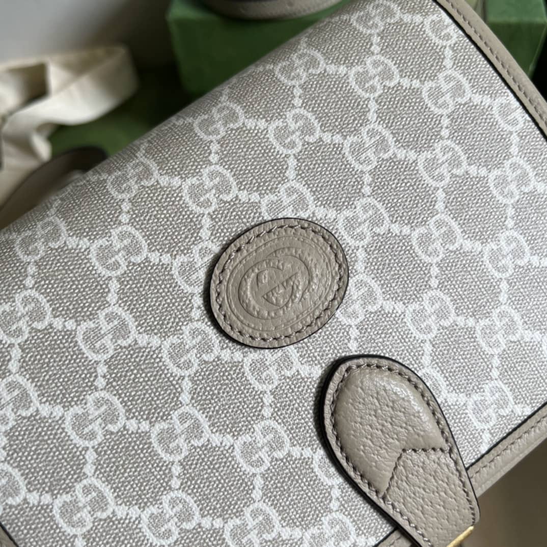 Gvc*1 Mini Shoulder Crossbody Bag With Interlocking 671620 Replica