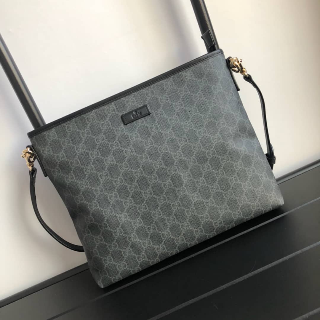 Gvc*1 GG Svp*me Shoulder Bag Replica Gray 388924