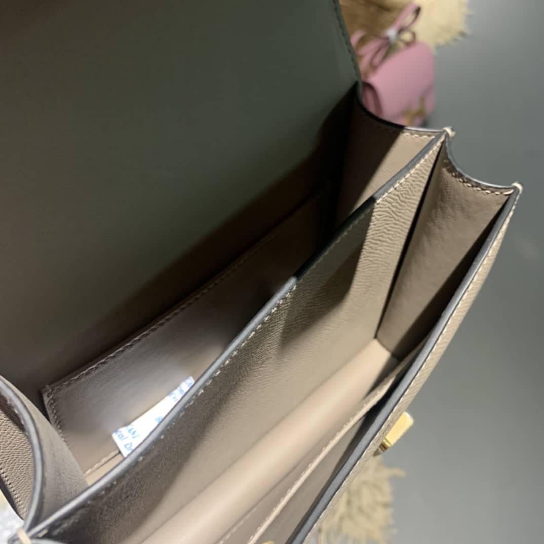 H**me5 Replica Constance Bag 18CM Epsom Leather