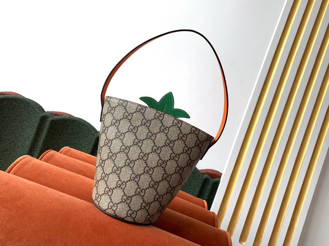 Gvc*1 Children GG Bucket Bag With Pineapple Replica 580850