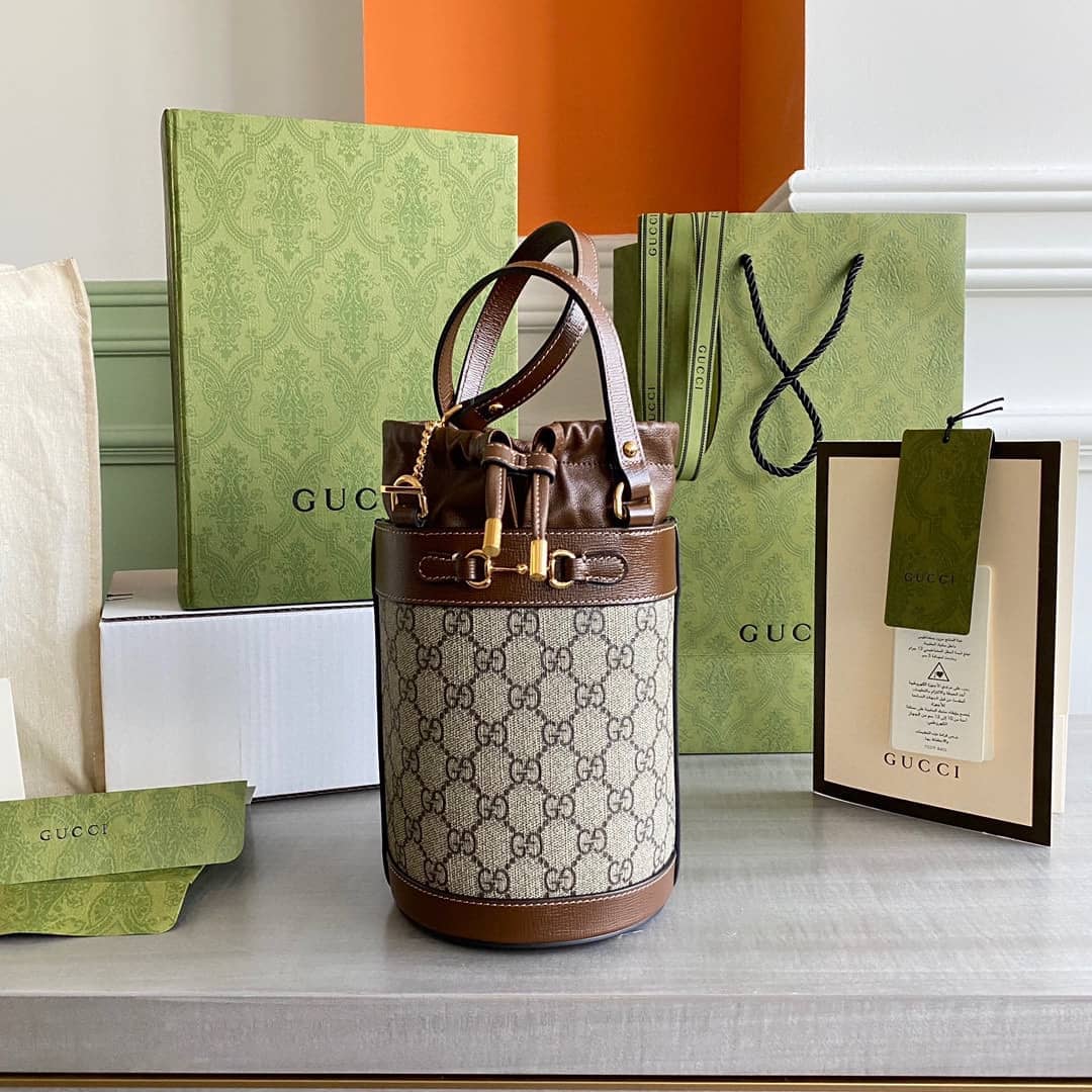 Gvc*1 Horsebit 1955 Small 637115 Replica Bucket Bag