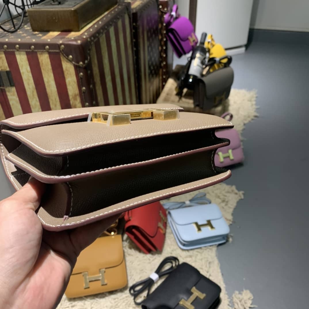 H**me5 Replica Constance Bag 18CM Epsom Leather