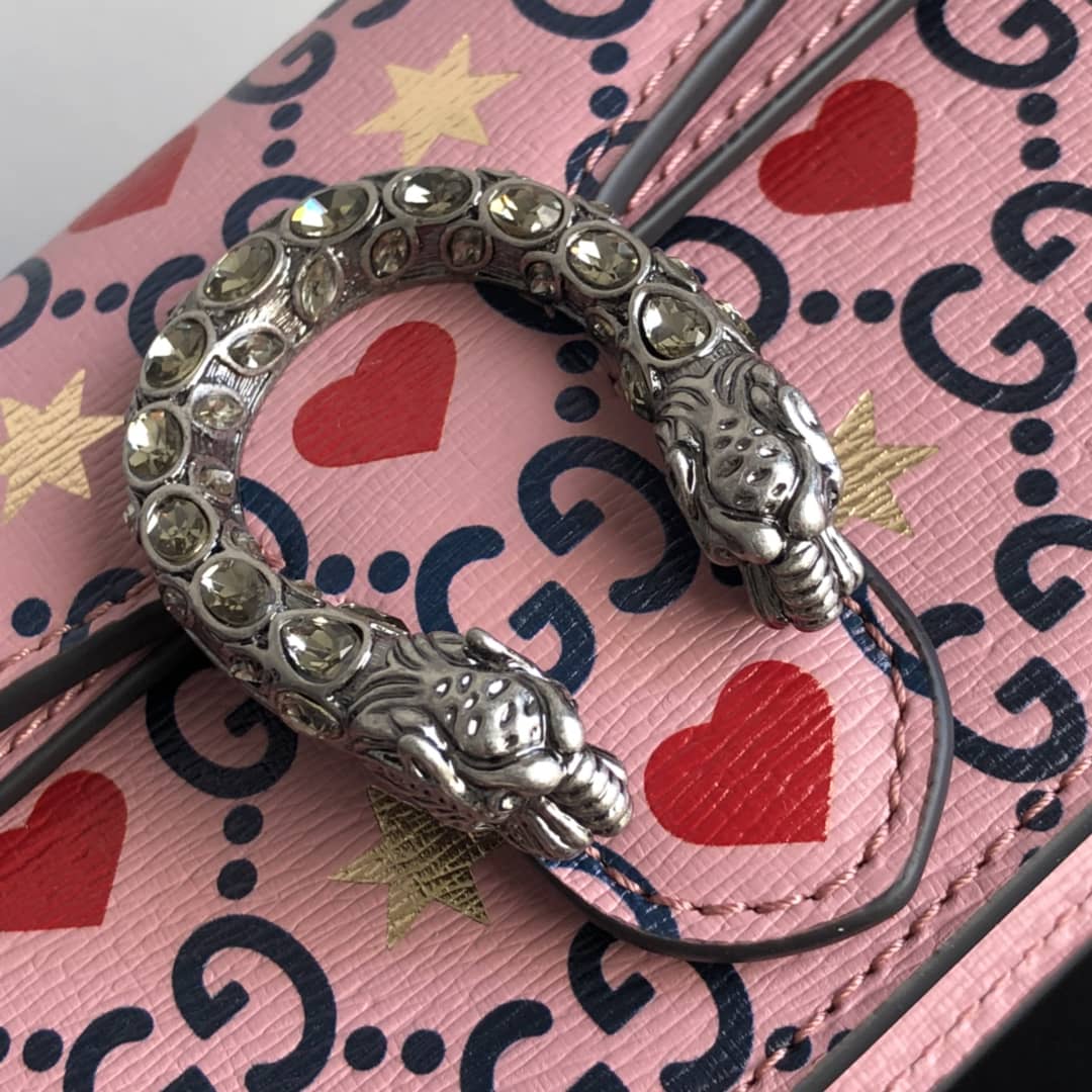 Gvc*1 Dionysus GG Svp*me S*per Mini Bag Replica Pink 476432