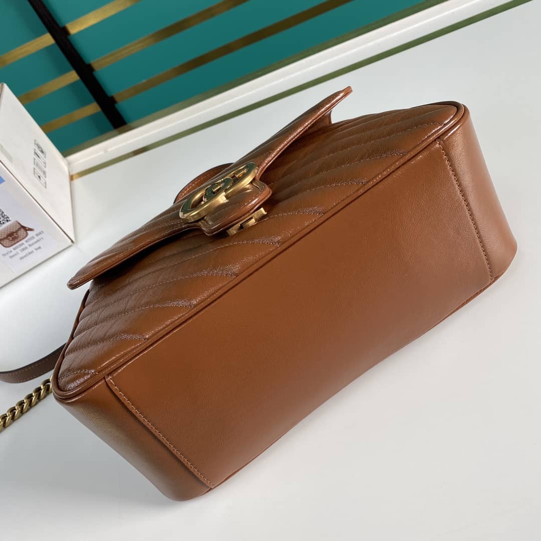 Gvc*1 Marmont Dupe GG Small Top Handle Bag Replica 498110