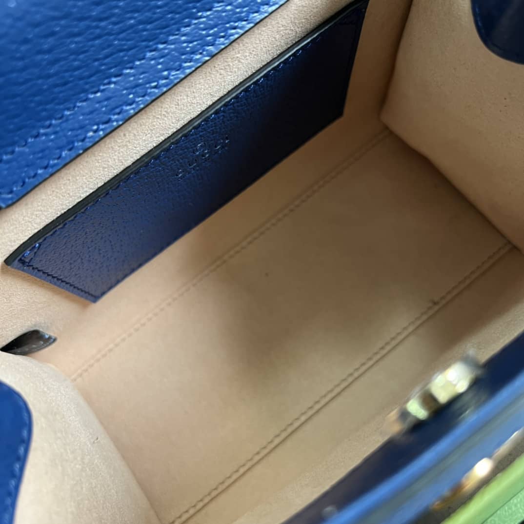 Gvc*1 Diana Mini Tote Blue 702732 Replica Bag