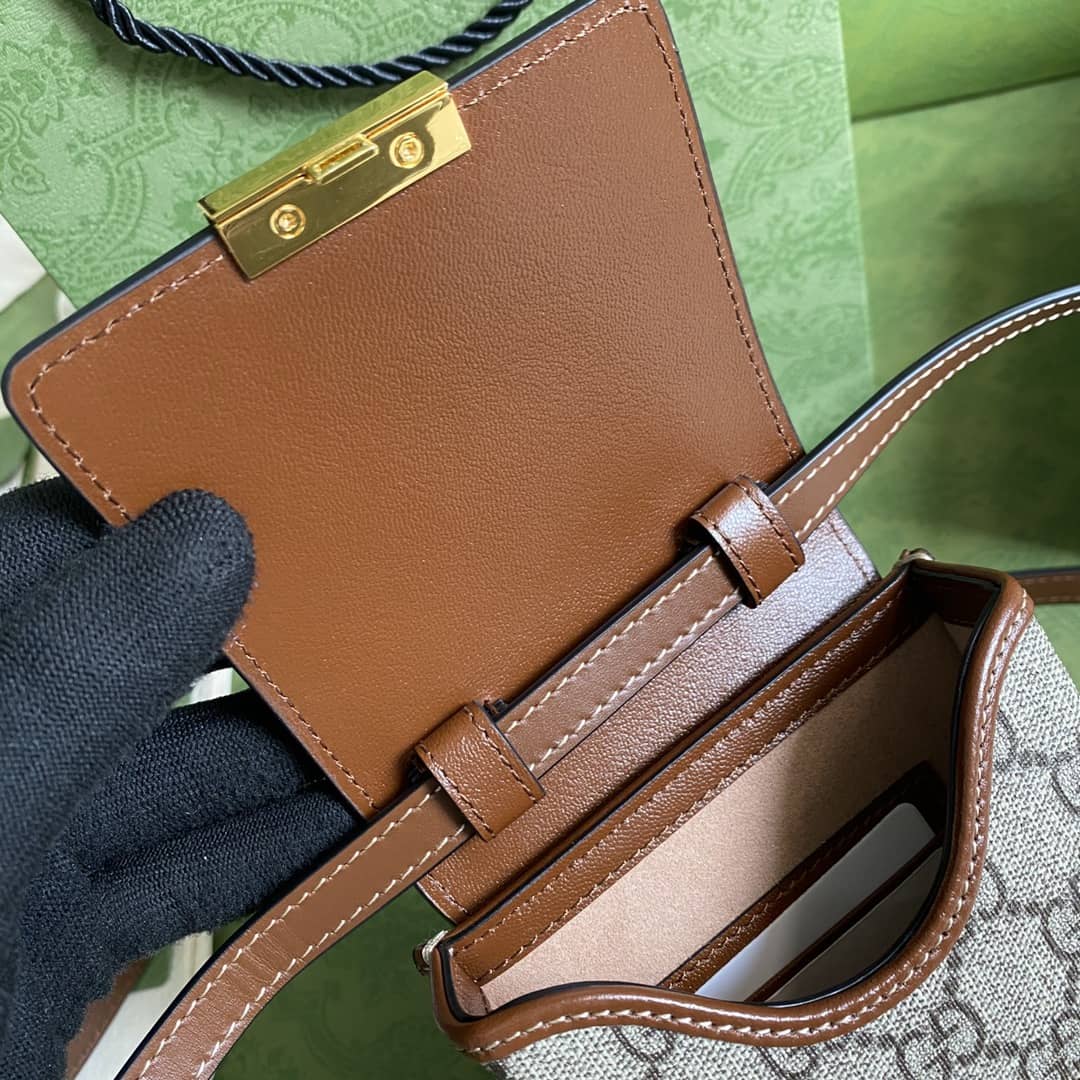 Gvc*1 Padlock Mini Phone Bag Replica 658229