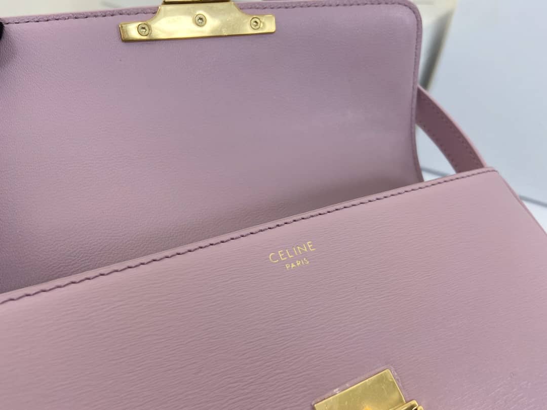 Ce1i*e Triomphe Bag Dupe Triomphe Teen 20CM