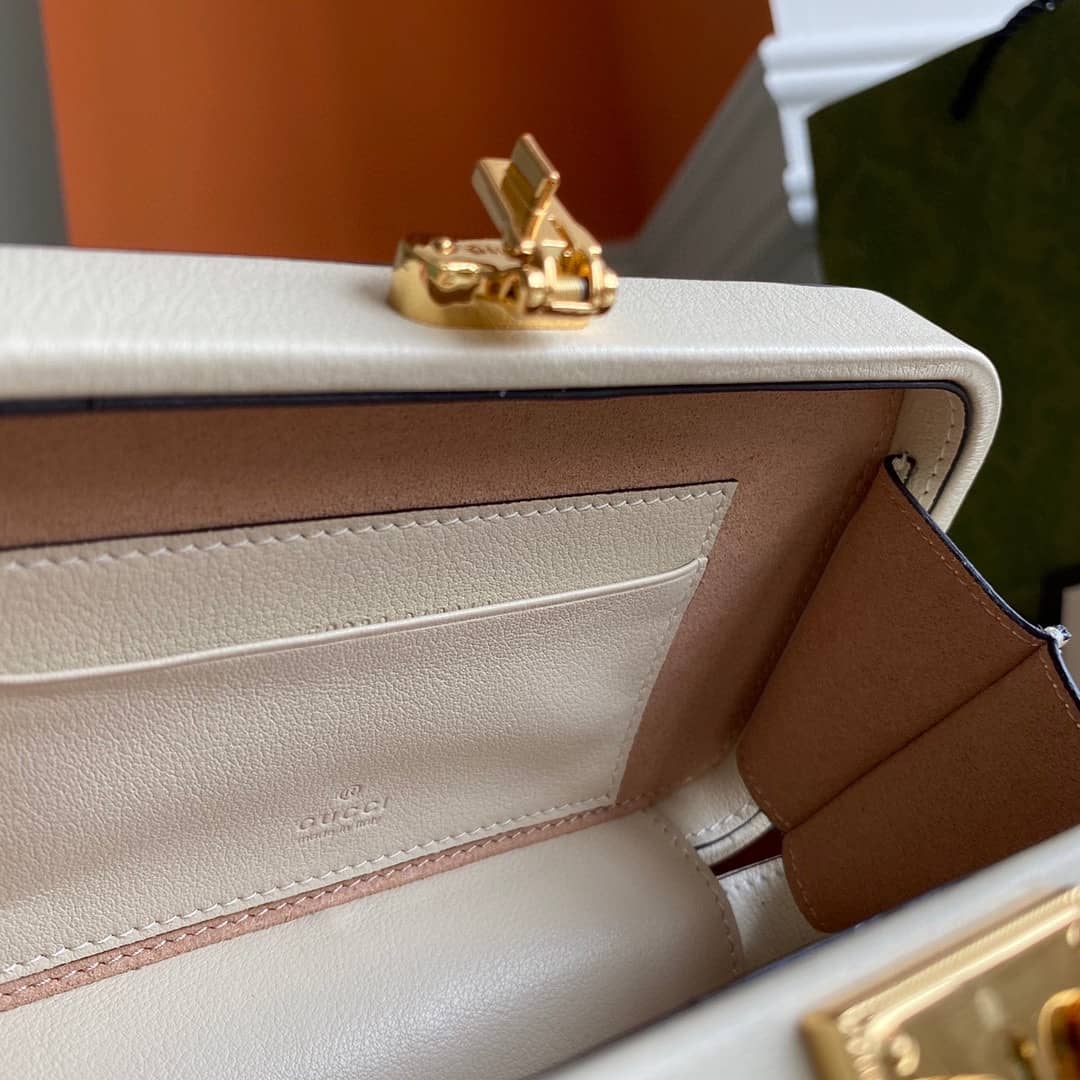 Gvc*1 Interlocking G Mini Bag Replica White 658230