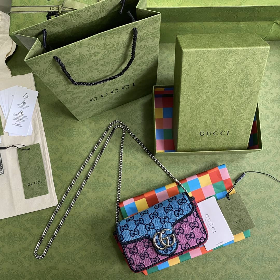 Gvc*1 GG Marmont Matelassé Mini Crossbody Bag Replica 476433